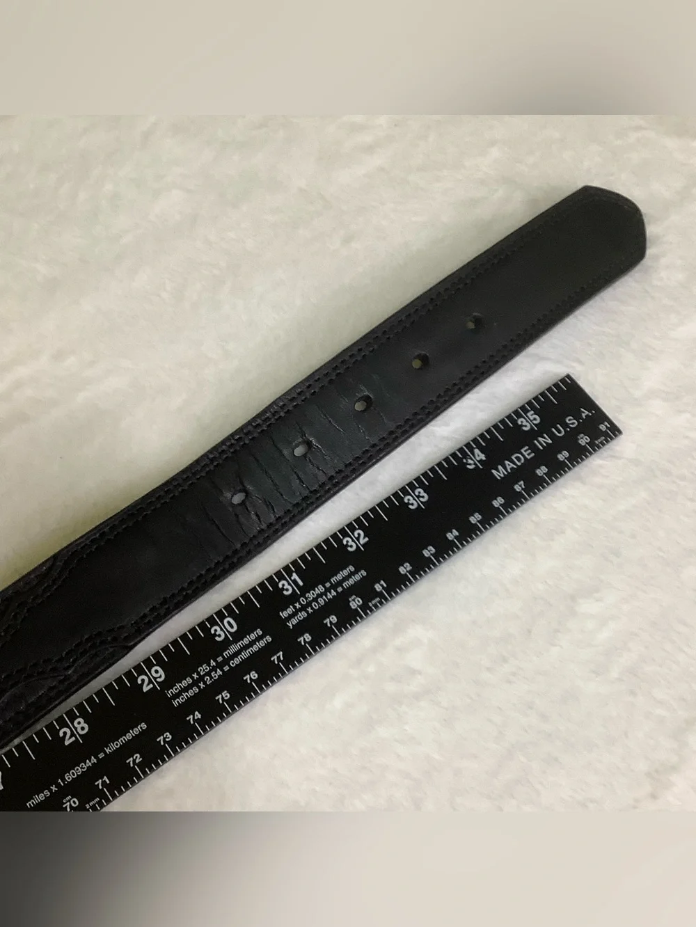 Ariat NWT Western Belt Sz 34 Black